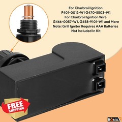 BQMAX Grill Igniter for Charbroil 2 Outlets