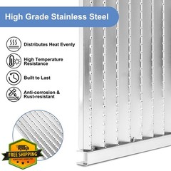 Criditpid Grill Emitter Plates for Charbroil Tru-Infrared 463242716, 46325752…
