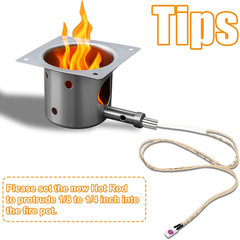 Hot Rod Igniter Kit for Pit Boss, Compatible with Pitboss, Traeger, Camp Chef Gr