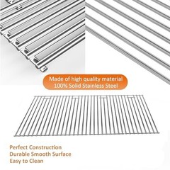 4 Pack BBQ Grill Grate Replacement Parts 19.25″ x 30″ for Bull Grills LP/NG