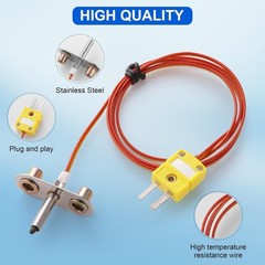 RTD Thermocouple Probe for Traeger D2 PRO 575 780 Ironwood 650 885 Redland 650