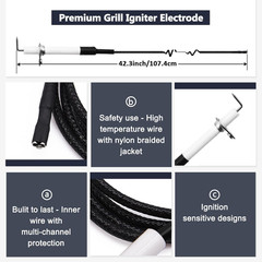 Grill Drip Pan Kits for Nexgrill 720-0830X Replacement Parts, Adjustable Grease