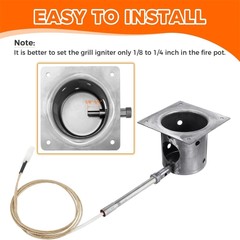 2 Pack Hot Rod Igniters Kit Compatible with Pitboss Pellet Grill 120 Volt