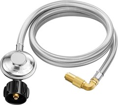 6-Foot Propane Regulator Hose for Blackstone Griddles – Durable & Flexible