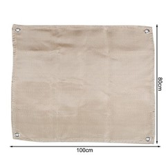 Fireproof Fiberglass Blanket Mat Heat Resistant Pad for Patio and Campsite