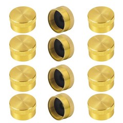 AOPANDA 12pcs Solid Brass Refill Propane Bottle Cap, Universal for All 12PCS