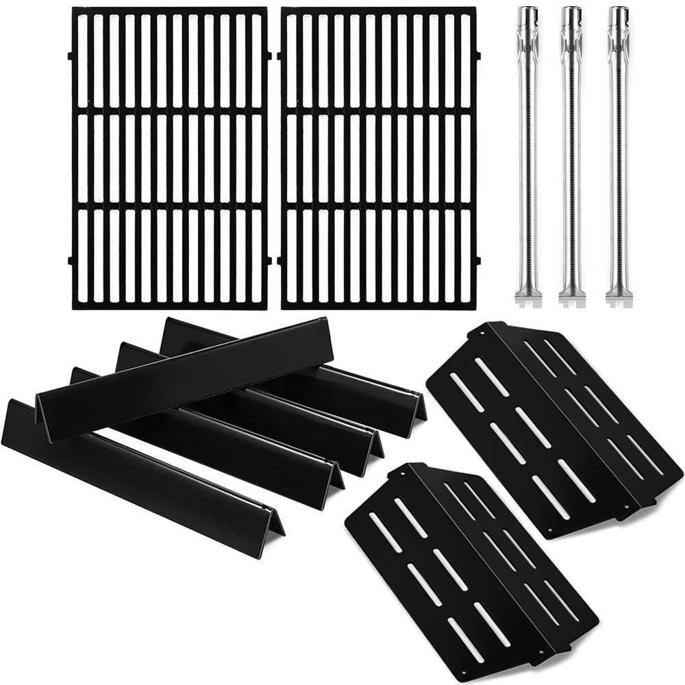 Genesis 300 E-310 Parts 7524 Grill Grate 7621 Flavorizer Bars Heat Deflectors…