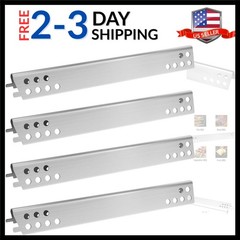 15 1/2″ x 2″ Stainless Steel Grill Heat Plates Shield Burner Cover Heat Tent …