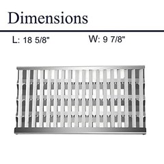 DCS Grill Heat Plate Shield Stainless Radiant