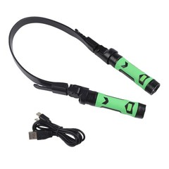USB Powered Dual Head LED Neck Reading Lamp Hanging with Adjustable Head
