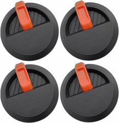 Griddle Valve Knobs for Blackstone Griddle 4-Pack Black