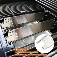 Hisencn Repair Kit for Master Forge 1010037, 1010048 Gas Grill Models, Stainles
