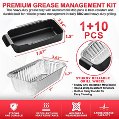 G416-0015-W1 Grill Grease Tray Replacement for Charbroil Performance 463242716 4