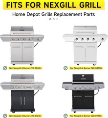 17” X 26.4” Stainless Steel 2Pack Cooking Grates Grill Replacement Parts | for