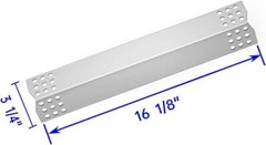 Grill Heat Plates Stainless Steel 5pcs For Kitchen Aid Jenn-Air Outdoor Gourmet