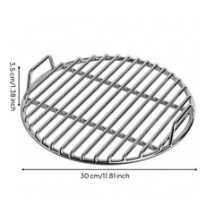 Stainless Steel Cooking Grid Grate Straight-Bar Stainless Steel Grilling Rack