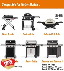 NUPICK Grill Drip Pans Weber 30 Pack