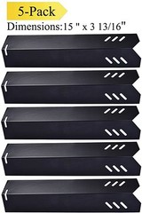 P9159A (5-Pack) 15″ Porcelain Steel Heat Plate for Uniflame GBC1059WB, GBC105…