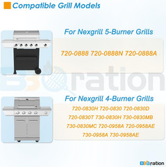 Replacement Parts Kit for Nexgrill 5-Burner 720-0888 720-0888N 720-0888A, 4-Burn