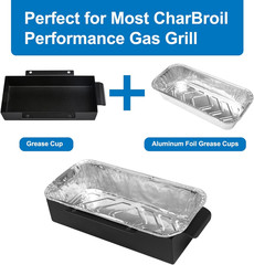 Uniflasy Catch Pan for Charbroil Performance 463331221 463365021 463448021 46365