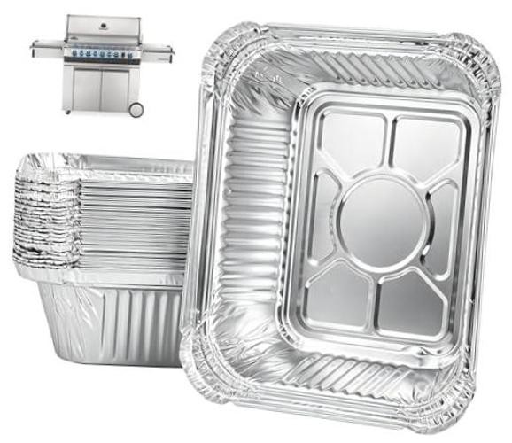 62007 Grill Grease Tray Liners for Napoleon Grill Silver-for Napoleon