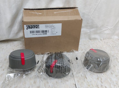 Weber 67029 Set Of 3 Main Burner Control Knobs Spirit II 310 Series Grills