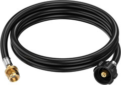 Propane Hose Adapter 1Lb to 20Lb 4Ft for Weber Coleman Blackstone Grill