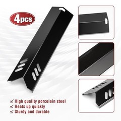 Grill Replacement Parts for Outdoor Gourmet Grill Heat Shields & Burner Covers