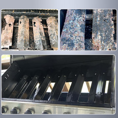 Universal Porcelain Grill Heat Plates for Nexgrill Charbroil Dyna Glo Brinkmann