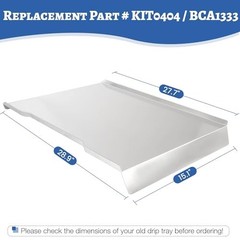 Drip Tray Grease Pan Heat Diffuser Fits Traeger Ironwood 885 KIT0404 BCA1333
