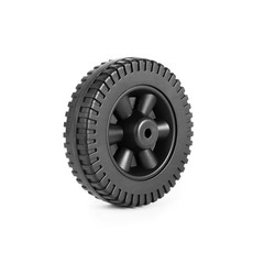 6 Inch G206-0025-W1 Wheels Replacement Parts for Charbroil Grill Wheels
