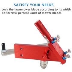 Adjustable 15°- 45°Lawn Mower Blade Sharpener – Ergonomic Home & Commercial S…