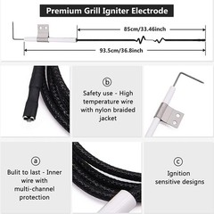 Versatile Nexgrill Replacement Parts – Heat Shields, Burners & Igniters Included