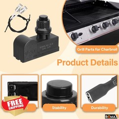 BQMAX Grill Igniter for Charbroil 2 Outlets