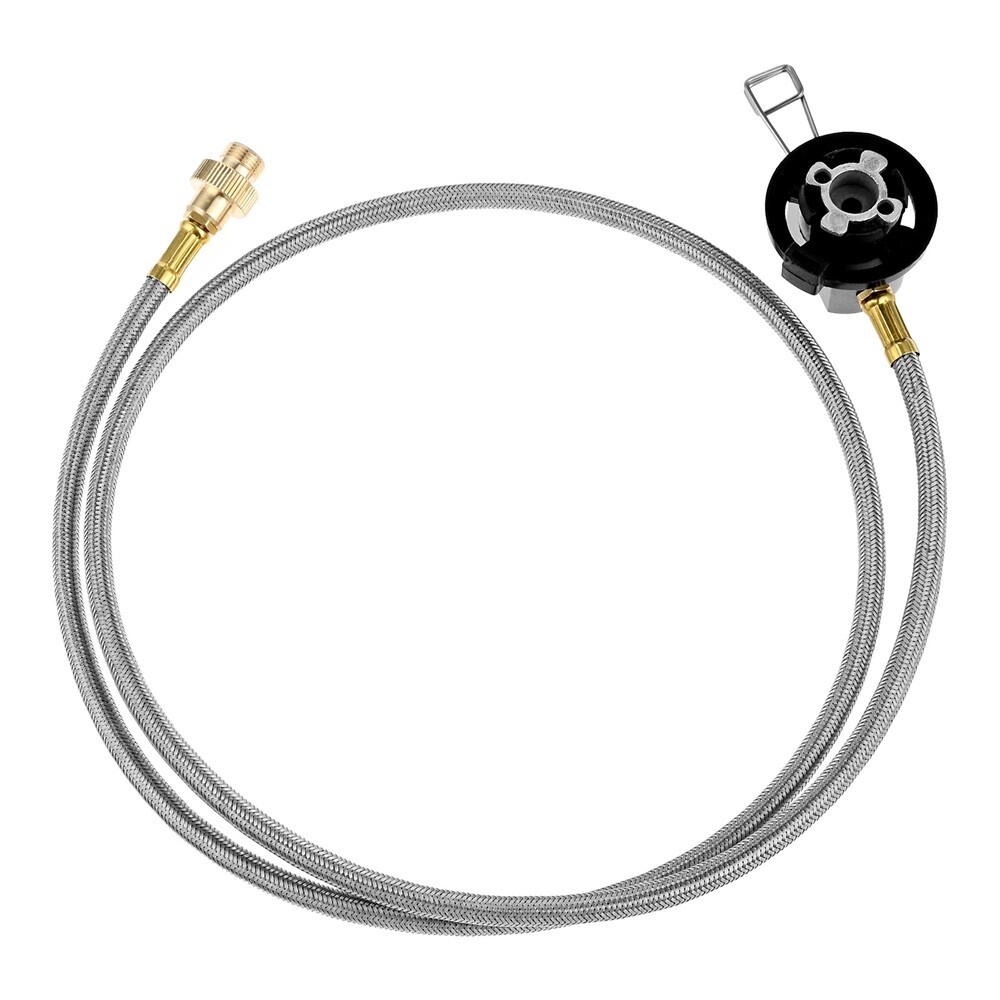 100cm Multi Gas Hose Line Gas Extension Tube Braided Hose Camping Stove Parts
