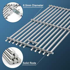 Replacement Parts for Jenn Air 720-0337 Grill 4 Burner, Grill Grates & Flame Spr