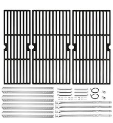 Charbroil Performance 4 Burner Grill Rebuild Kit Cast Iron Grates Burners