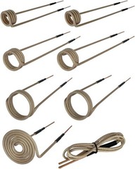 Magnetic Induction Heater Coil Induction Heat Accessories 7 coils 1 free forming