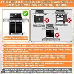 Cookbox Heat Shield for Weber Genesis E330 S330 EP330 CEP330 2011-2016