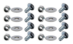 8 Pack 710-0451 Stainless Steel Replacement Nuts/Bolts Fits MTD