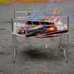 CAMPINGMOON 304 Stainless Steel Cooking Grates For Camping Stove Grill MTGG