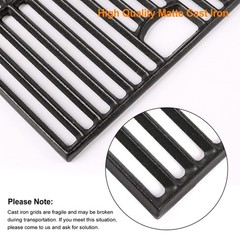 Stainless Steel Grill Parts Kit for 6 Burner Gas Grill – Burners, Heat Plates &
