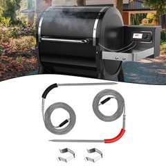 Meat Probe Set of 2 with Real Time Temperature Tracking for Weber Grill Models