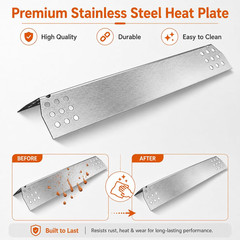 Grill Parts Kit for Nexgrill 5 Burner 720-0882A Gas Grill, Stainless Steel Grill