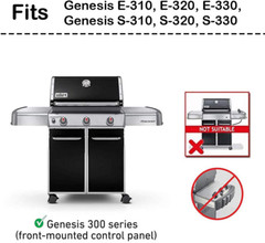 Grill Heat Deflectors 2-Pack for Weber Genesis 300 E310 E320 E330 S310 S320 S330