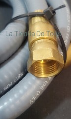 10′ FEET PROPANE NATURAL GAS FLEX HOSE 1/2 INCH FOR RV GRILL
