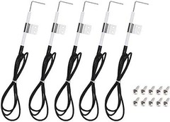 5 Pack Grill Ignitor Electrode with 31.5″ Wire Replacement kit for Home Depot Ne