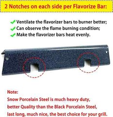Flavorizer Bars Grill Burner Tube Replacement Parts for Weber Spirit E/S 210 220