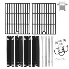 Grill Parts Kit For Expert 4 Burner 7200789H Grate Heat Shield Burner Set