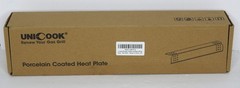 Unicook Porcelain Coated Heat Plates 4-Pack Universal Replacement 14 9/16″ long